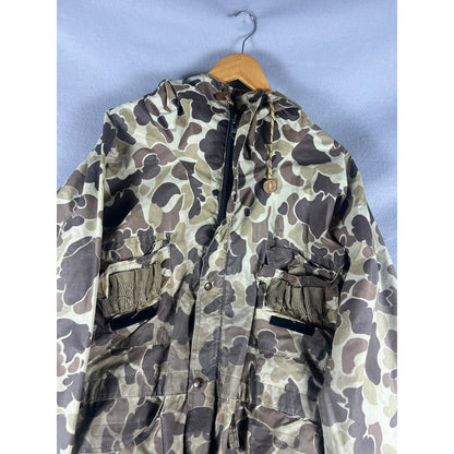 Vintage Columbia Duck Camo Hunting Jacket - XL