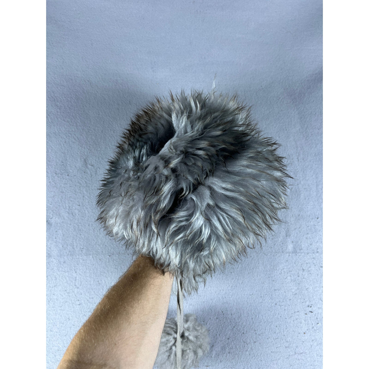 Vintage Tuscany Lambskin Fur Trapper Hat - OS