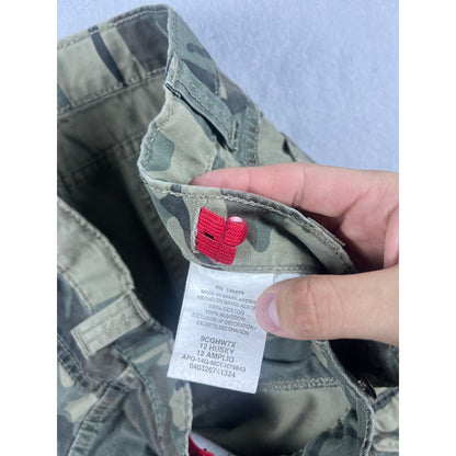Wrangler Camo Cargo Pants Boys - 12 Husky