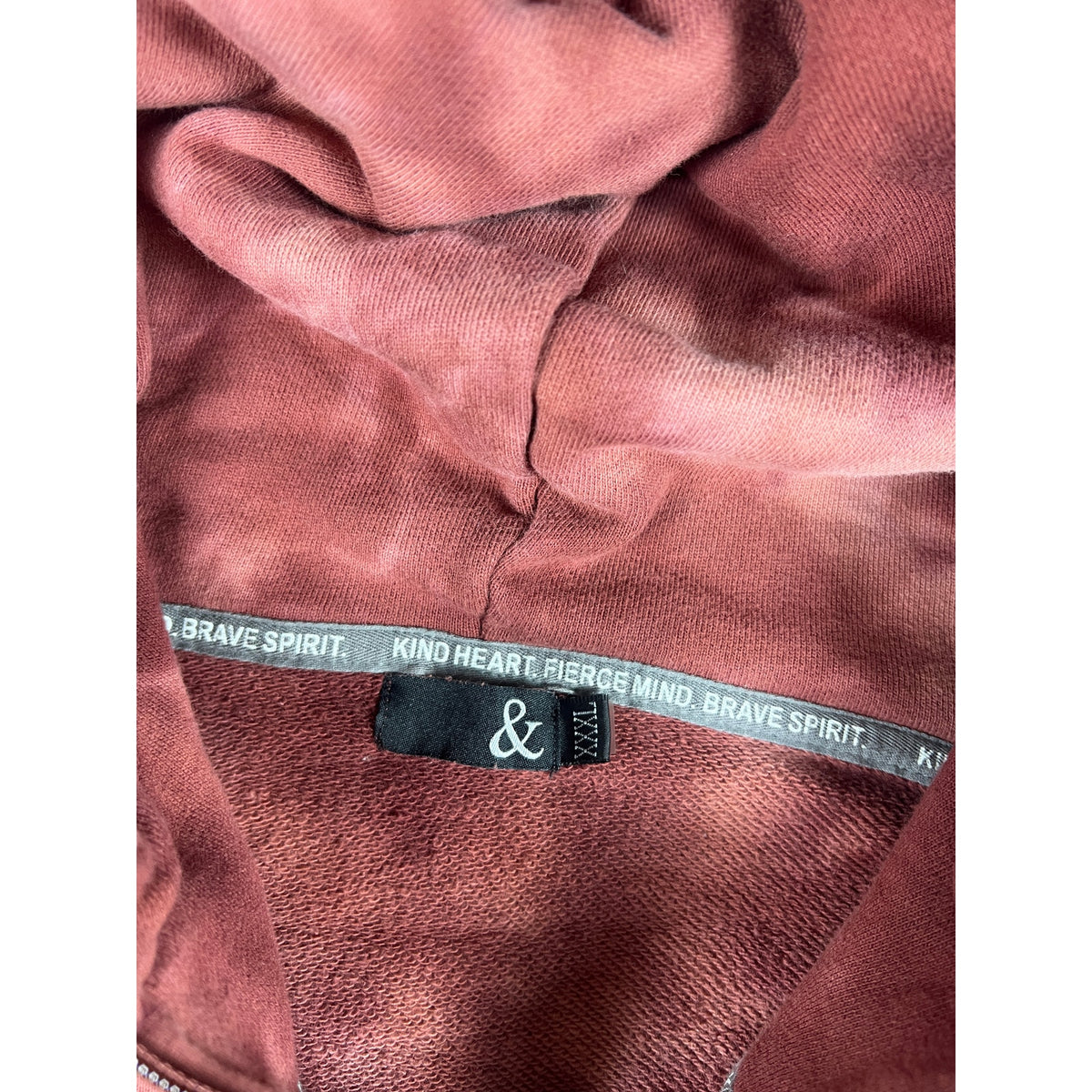 Ampersand Avenue Tie Dye Hoodie Womens - M