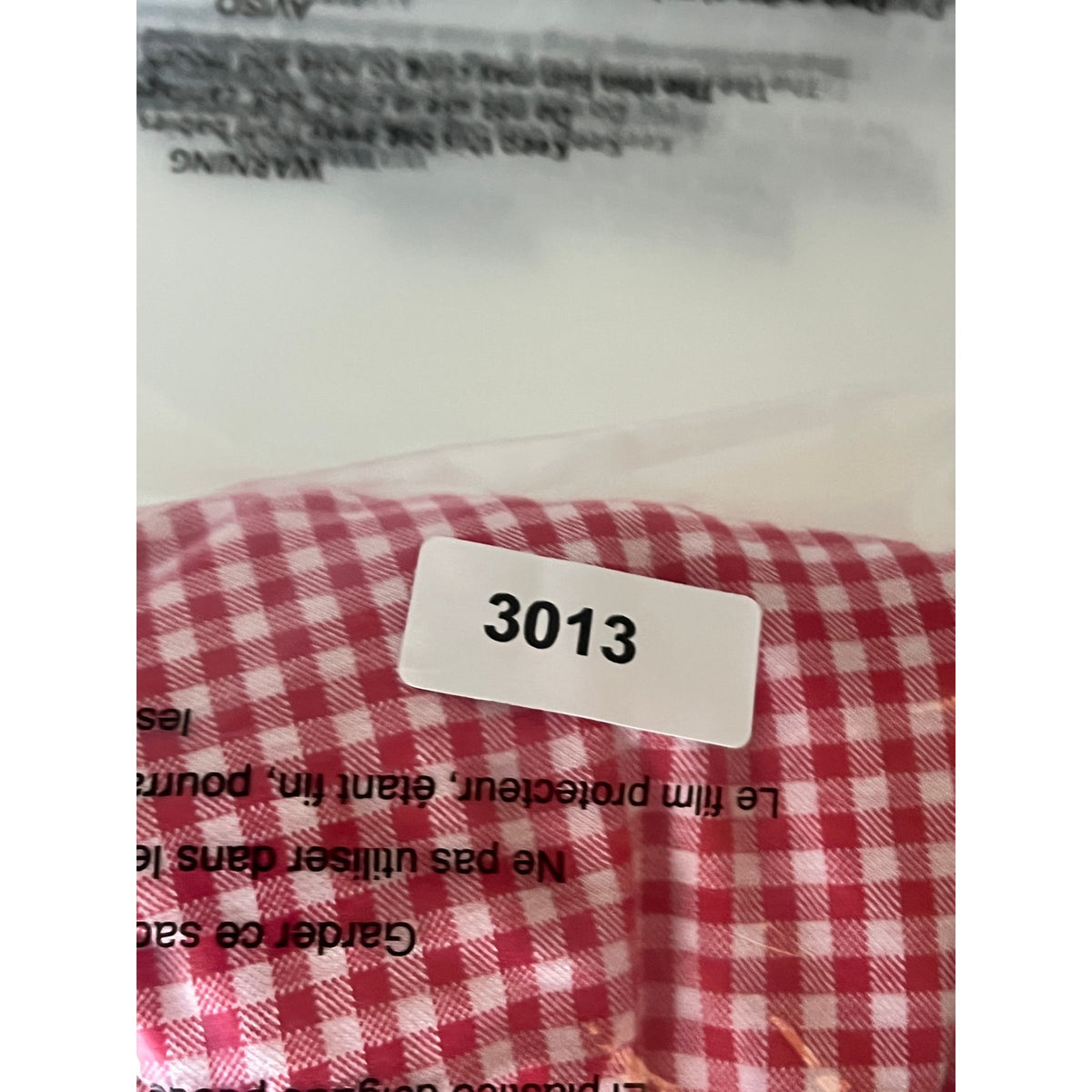 Eva Franco Gingham Crop Tank Top - L