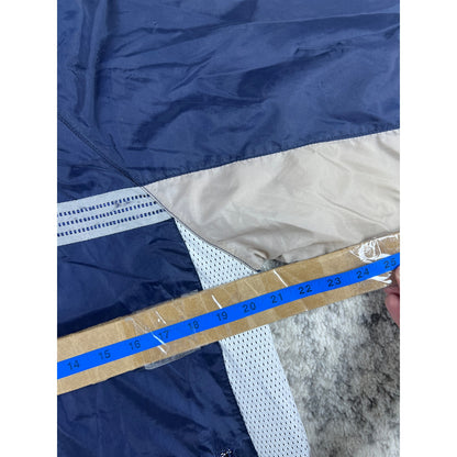 Blue Starter Full Zip Windbreaker Jacket - YL